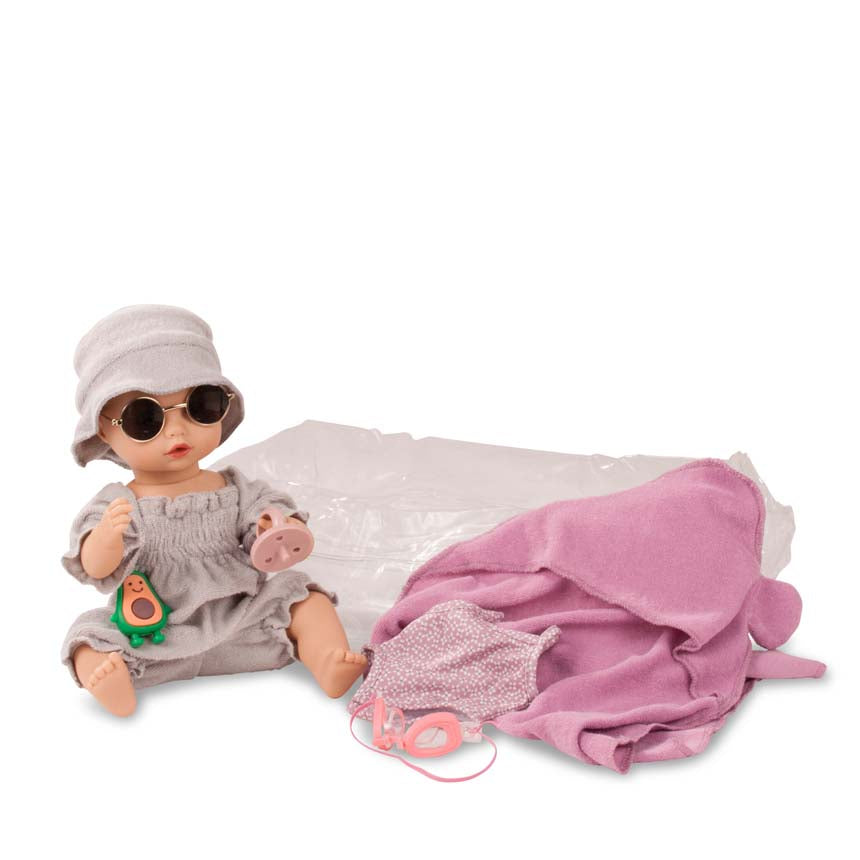 Gotz Precious Day pop Elizabeth bruin lang haar en kleding 46 cm Gotz Precious Day pop Elizabeth bruin lang haar en kleding 46 cm