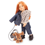 Hannah and her dog Polly