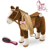 Pony Brown Beauty to brush and style