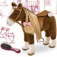 Pony Brown Beauty to brush and style