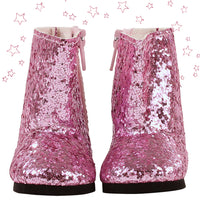 Boots Glitter Pink size M/XL